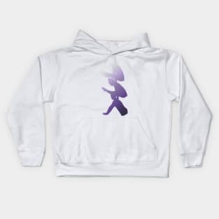 A women’s trio doing straddle on straddle on straddle Kids Hoodie